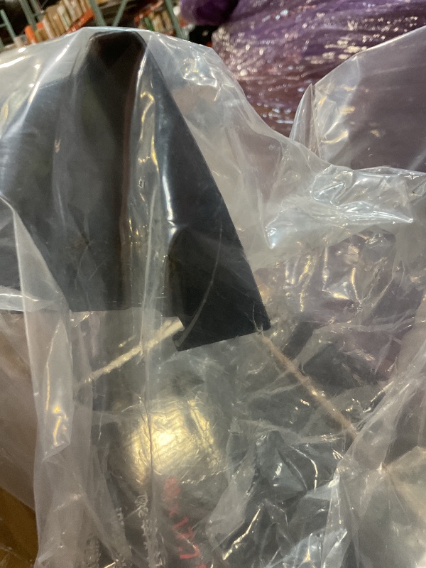 Photo 1 of **BEND DAMAGE**ECOTRIC Front Lower Bumper Valance Panel Compatible with 2017 2018 2019 F250 F350 F450 F550 2WD Ford Super Duty HC3Z-17626-AD, HC3Z17626AD, FO1095272, GNT56215066 Front Bumper Air Dam Deflector