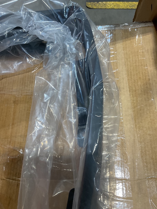 Photo 1 of **BEND DAMAGE**ECOTRIC Front Lower Bumper Valance Panel Compatible with 2017 2018 2019 F250 F350 F450 F550 2WD Ford Super Duty HC3Z-17626-AD, HC3Z17626AD, FO1095272, GNT56215066 Front Bumper Air Dam Deflector