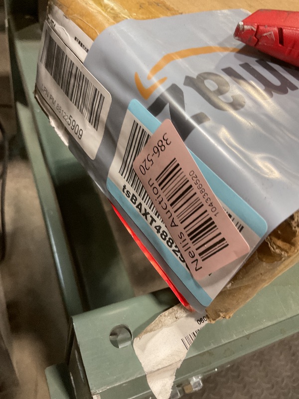 Photo 1 of **EDGE ONE PIECE DAMAGED**Art3d Slat Wood Wall Paneling for Interior and Ceiling Decoration - Pack of 4pcs + 1pc End-Trim, Size 108 x 5.7in.- Walnut