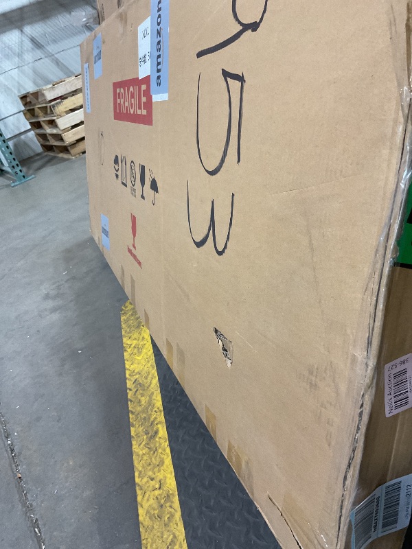 Photo 1 of ***DIRTYYY*** Gluck Plants Full Length Mirror, Irregular Asymmetrical 63x24 Inch Wave Frameless Black Modern Unique Vanity Wall Mirror for Bathroom, Bedroom, Living Room, Entryway, Fireplace