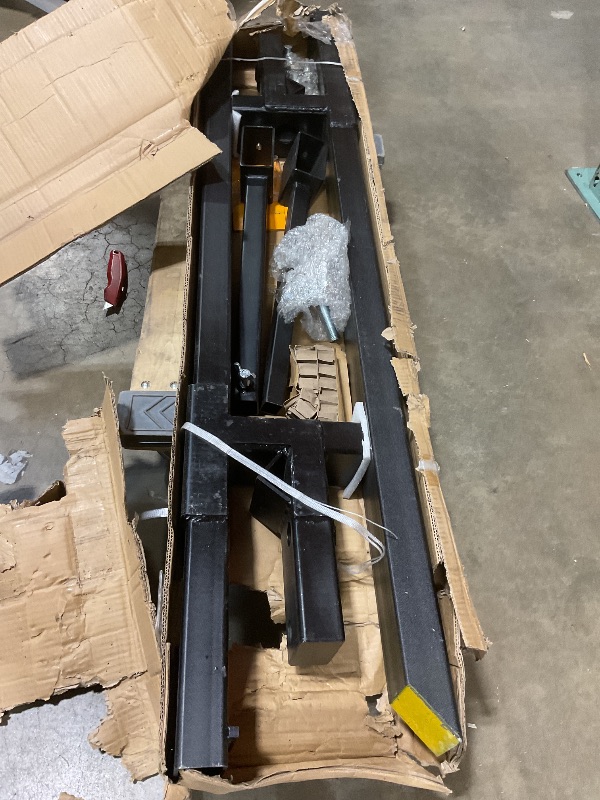 Photo 1 of **SCRAPE DAMAGE**Forklift forks