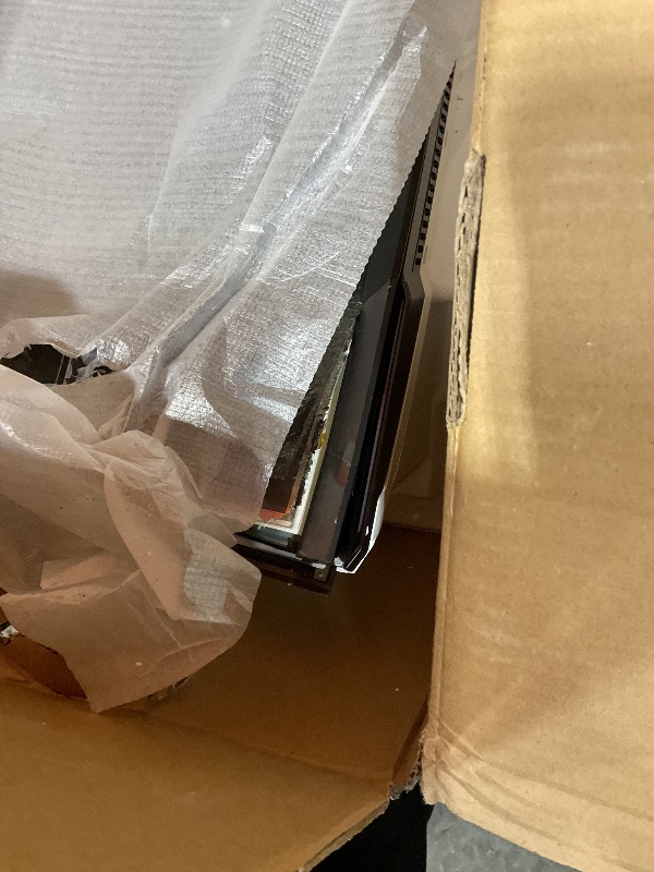 Photo 1 of **MAJOR DAMAGE TO SCREEN. SELLING FOR PARTS**SAMSUNG 57" Odyssey Neo G9 (G95NC) Series Dual 4K UHD 1000R Curved Gaming Monitor, 240Hz, 1ms with DisplayPort 2.1, Quantum Mini-LED, DisplayHDR 1000, AMD FreeSync Premium Pro, LS57CG952NNXZA