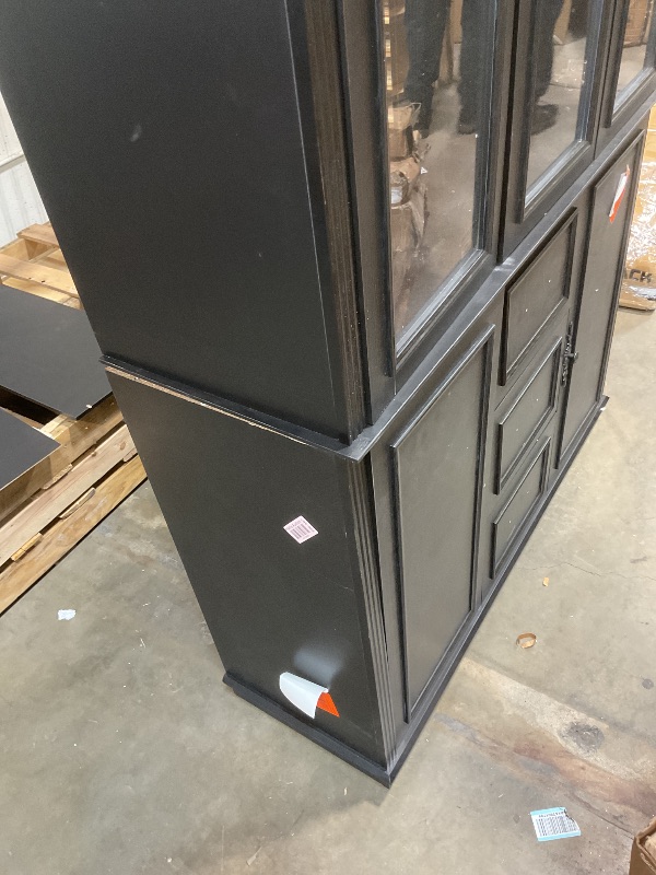 Photo 1 of **MAJOR DAMAGE TO TOP PIECE. MISSING SHELF HOLDER PIECES**