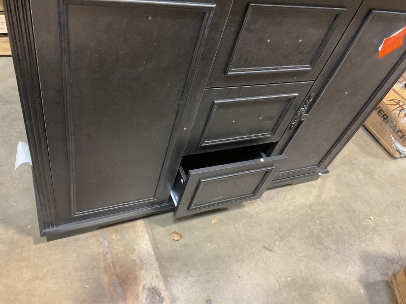 Photo 1 of **MAJOR DAMAGE TO TOP PIECE. MISSING SHELF HOLDER PIECES**