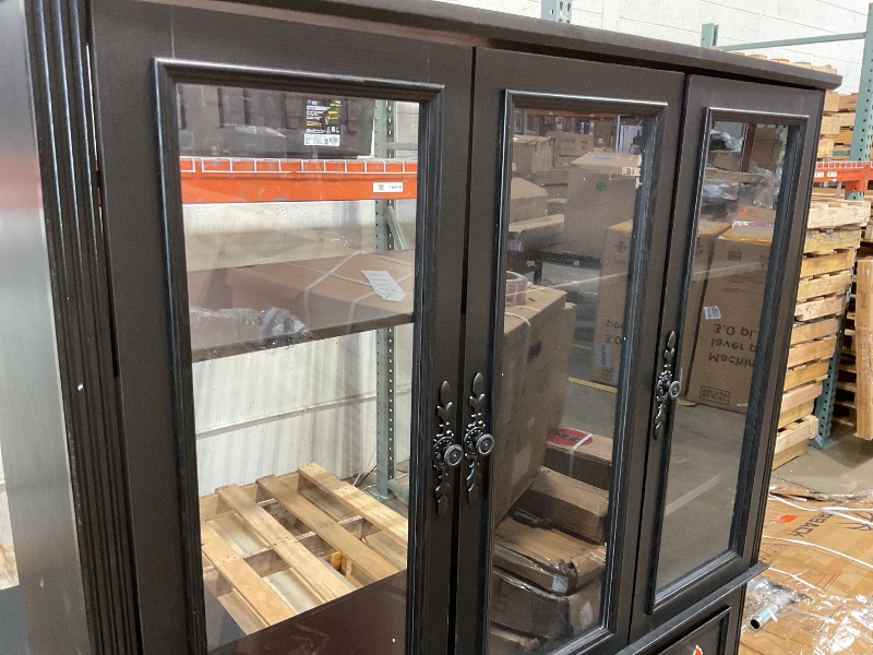 Photo 1 of **MAJOR DAMAGE TO TOP PIECE. MISSING SHELF HOLDER PIECES**