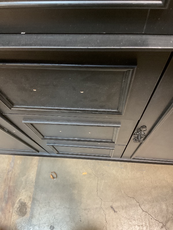 Photo 1 of **MAJOR DAMAGE TO TOP PIECE. MISSING SHELF HOLDER PIECES**