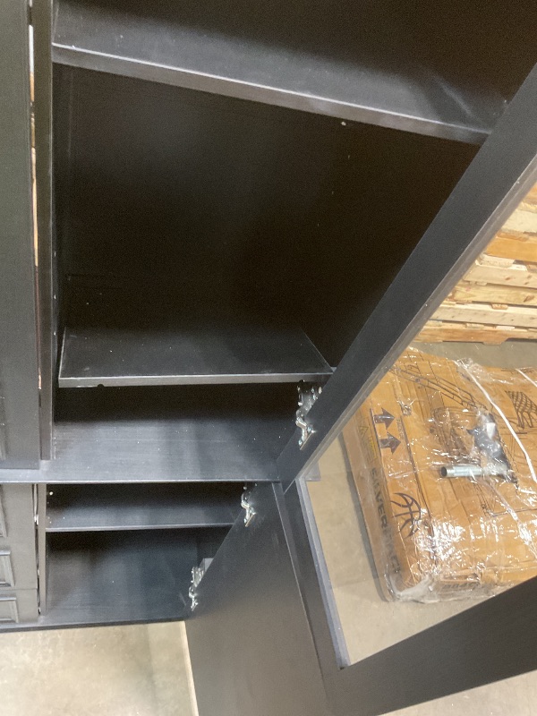 Photo 1 of **MAJOR DAMAGE TO TOP PIECE. MISSING SHELF HOLDER PIECES**