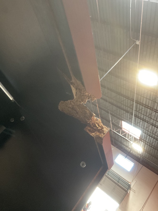 Photo 1 of **MAJOR DAMAGE TO TOP PIECE. MISSING SHELF HOLDER PIECES**