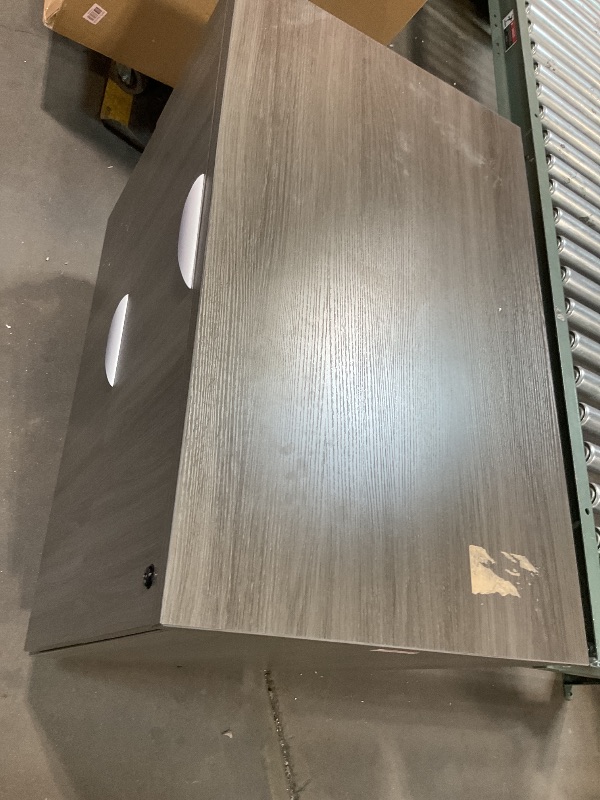 Photo 1 of **MISSING KEY. DIRT. SCRATCHES. **BossChair Boss 2-Drawer Lateral File, Driftwood