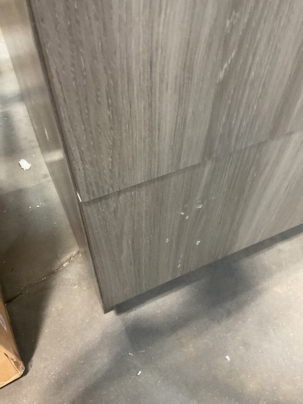 Photo 1 of **MISSING KEY. DIRT. SCRATCHES. **BossChair Boss 2-Drawer Lateral File, Driftwood