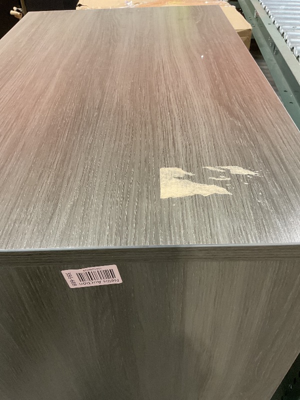 Photo 1 of **MISSING KEY. DIRT. SCRATCHES. **BossChair Boss 2-Drawer Lateral File, Driftwood