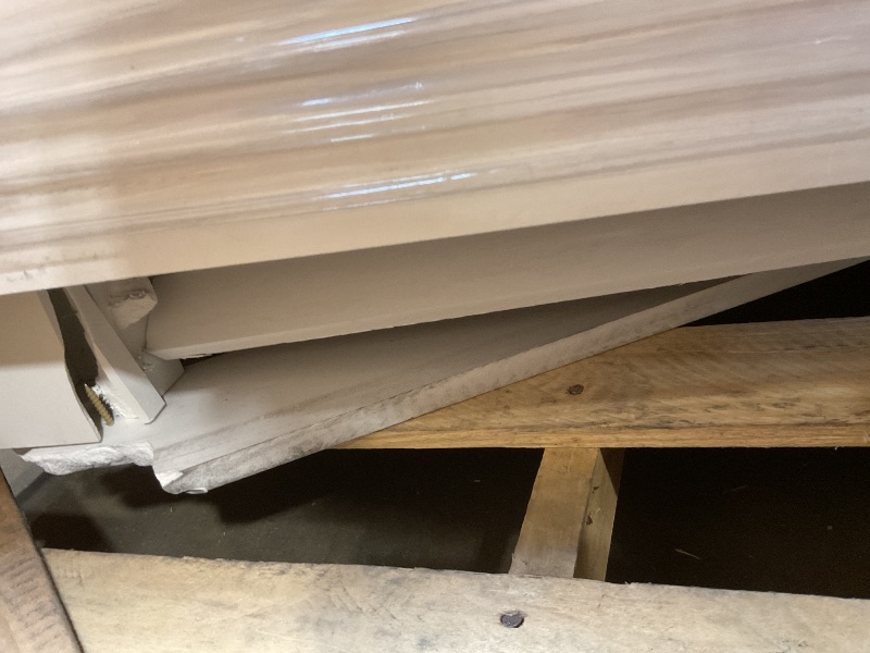 Photo 1 of **SELLING FOR PARTS. MAJOR DAMAGE TO BASE PIECE. CORNERS COMING LOOSE**Good Directions Coventry Vinyl Cupola with Black Aluminum Roof 36" x 49"