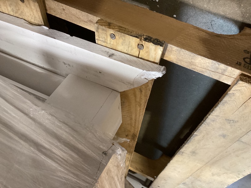 Photo 1 of **SELLING FOR PARTS. MAJOR DAMAGE TO BASE PIECE. CORNERS COMING LOOSE**Good Directions Coventry Vinyl Cupola with Black Aluminum Roof 36" x 49"