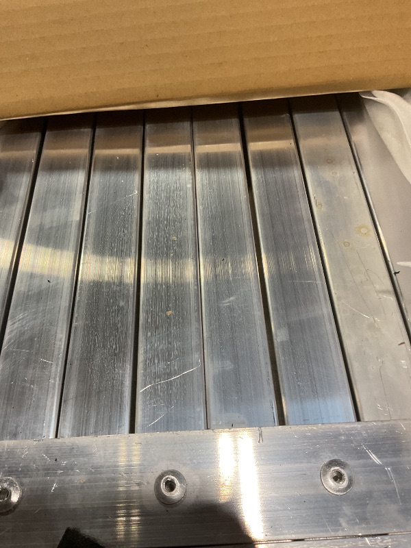 Photo 1 of **DIRT**YITAHOME 6-9ft Telescoping Plank, Aluminum Work Plank,Aluminum Extension Plank 440lbs Capacity, Aluminum Scaffolding Plank with Skid-Proof Platform Scaffold Ladder Accessory