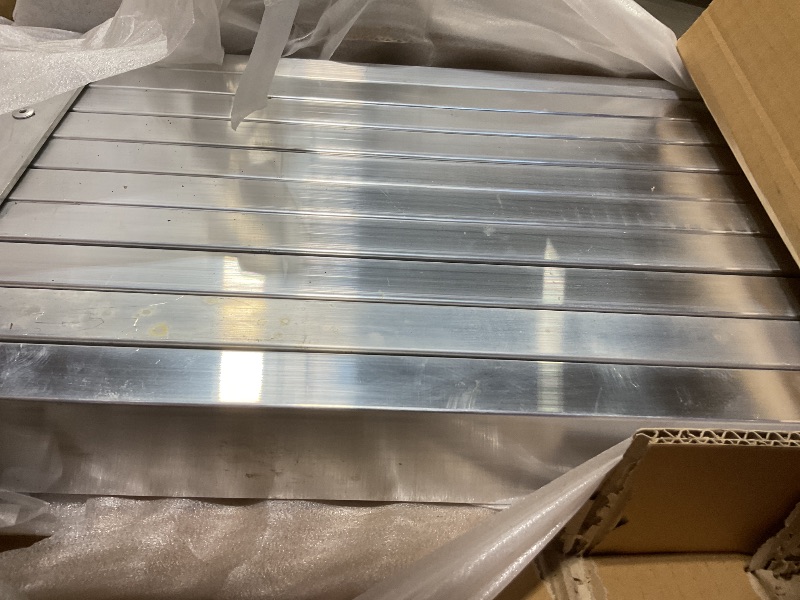 Photo 1 of **DIRT**YITAHOME 6-9ft Telescoping Plank, Aluminum Work Plank,Aluminum Extension Plank 440lbs Capacity, Aluminum Scaffolding Plank with Skid-Proof Platform Scaffold Ladder Accessory