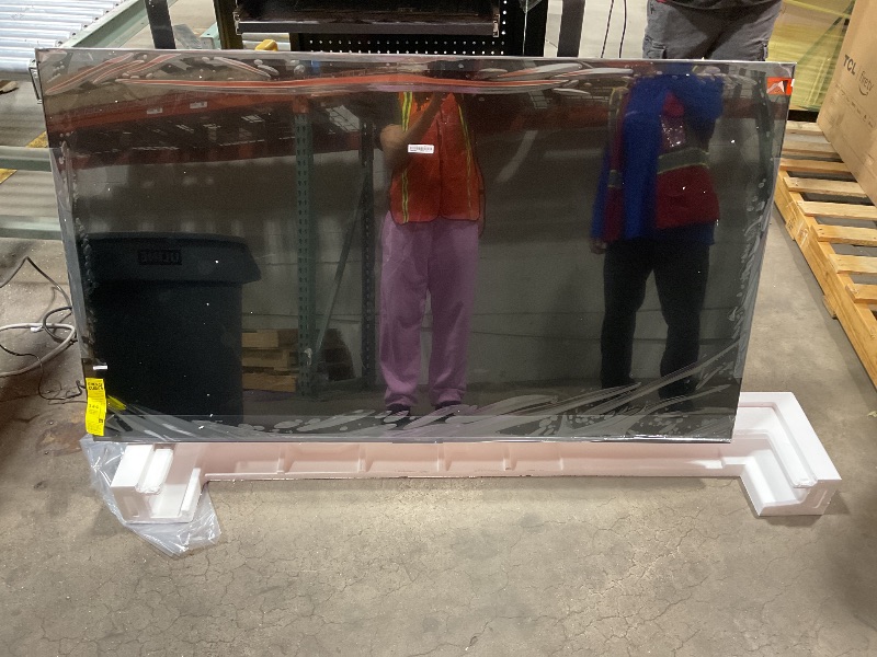 Photo 1 of *DAMAGED SCREEN/NO REMOTE/ PARTS ONLY TCL 65 Inch Class QM6K Series | Mini LED QLED 4K HDR | 65QM6K, 2025 Model | 120HZ-144HZ High Brightness Smart Google TV Dolby Atmos Onkyo Audio | Voice Remote Alexa Gaming Streaming Television