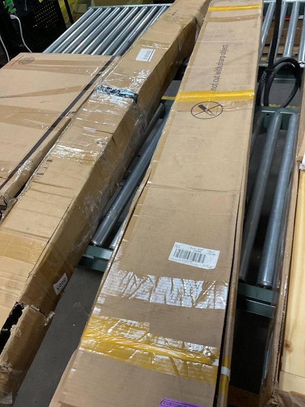 Photo 1 of ***PARTIAL SET Box 1 of 2** YITAHOME Polycarbonate 6x8FT Greenhouse Heavy Duty Green Houses Outdoor Greenhouses Aluminum Sliding Doors Vent Window Premium Large Sun House for Garden Backyard, Black