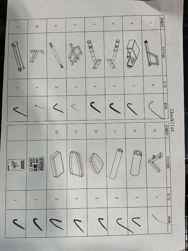 Photo 1 of ****PARTIAL SET. LISTING INCLUDES BOX 1 of 2 ONLY. BOX 2 MISSING**** Hip Abductor Machine - Inner & Outer Thigh Workout with 6-Gear System & 4-Position Backrest - Home Gym Equipment