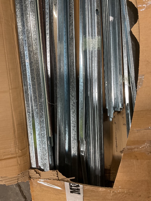 Photo 1 of ****PARTIAL SET MISSING BOX 1**** Patiowell 10' x 8'/10' x 10'Metal Outdoor Storage Shed with Goods Shelves/Floor Frame Garden Tool Shed for Backyard Garden 10' x 10' with Floor Frame