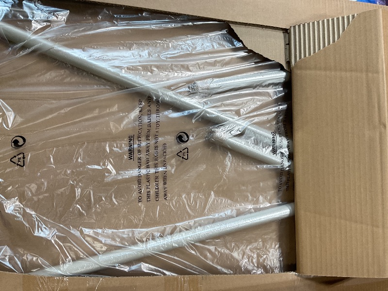 Photo 1 of ****PARTIAL SET NO CHAIRS INCLUDED TABLE ONLY**** 5-Piece Rectangle Folding Table and Chairs Set, Foldable Portable Card Table and Chairs, Scratch & Stain Resistant Tabletop, for Dining Room, Living Room, Office, Camping, Gatherings, Beige