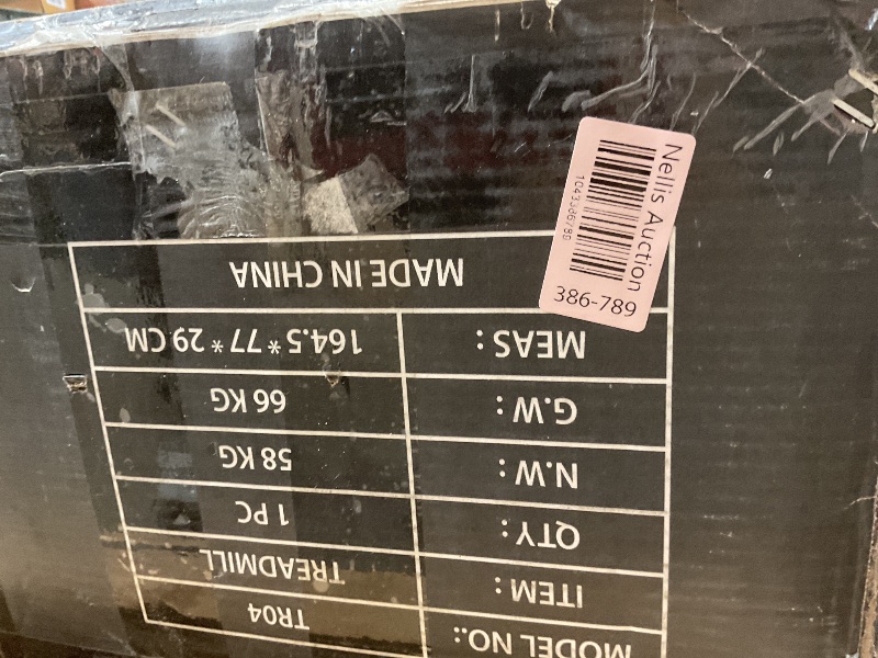 Photo 1 of ****FOR PARTS/NON-FUNCTIONAL**** THERUN Incline Treadmill, Treadmills for Running and Walking, 300 lbs Weight Capacity Folding Treadmill with 0-15% Auto Incline, Wide Belt, 3.5 HP, App, Heart Rate, Orange