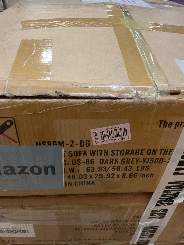 Photo 1 of **SELLING AS PARTIAL SET. CORNER DAMAGE **Shintenchi U Shaped Sectional Couch for Living Room,110" 4-Seater Comfy Couch with Double Chaise,Deep Seat Modular Sofa Couches with Thick Cushion & Soft Backrest,Dark Gray