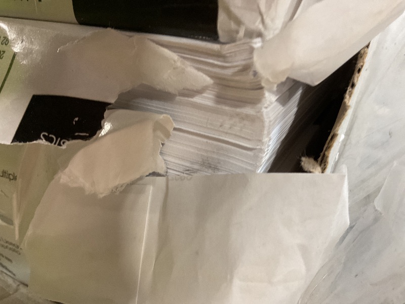 Photo 1 of **DIRT**Amazon Basics Multipurpose Copy Printer Paper, 20 lb, 8.5 x 11 Inches, 10 Reams (5,000 Sheets), 92 Bright, White