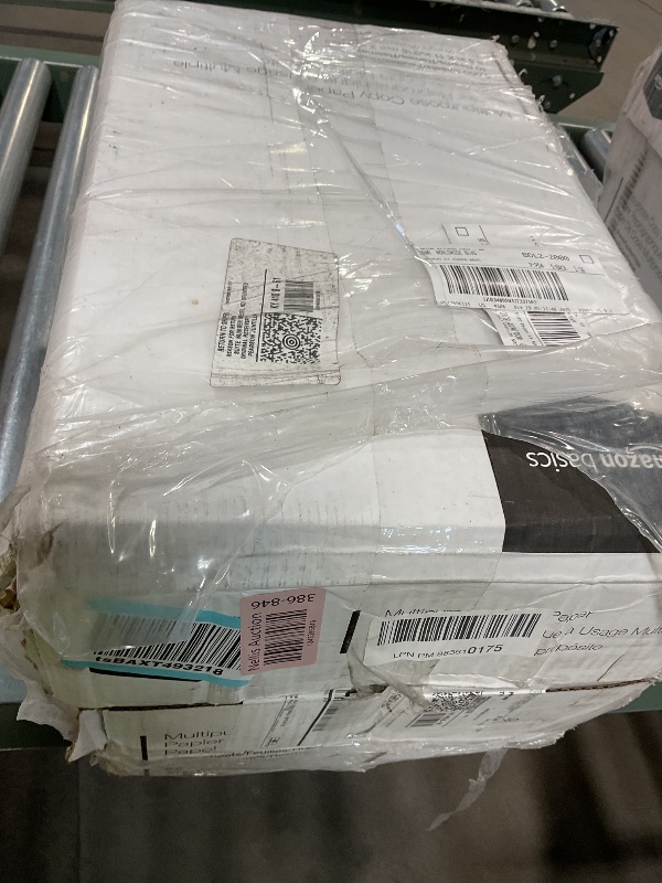 Photo 1 of **DIRT**Amazon Basics Multipurpose Copy Printer Paper, 20 lb, 8.5 x 11 Inches, 10 Reams (5,000 Sheets), 92 Bright, White