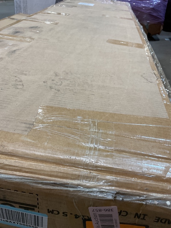 Photo 1 of **SELLING FOR PARTS. SCRATCH. DAMAGE TO MULTIPLE CORNERS**YITAHOME TV Stand for 80/75/70 Inch TVs, Farmhouse Entertainment Center with LED Lights & Storage Cabinets, Open Shelves & Adjustable Shelf, TV Consoles for Living Room, Washed Gray