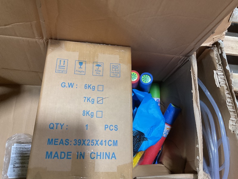 Photo 1 of **DIRT**FINCOME Inflatable Bounce House for Kids, Water Bounce House with Double Slides Outdoor Indoor, Jumping Bouncy Castle with Air Blower for Park Backyard Party Birthday (with 750W Blower)