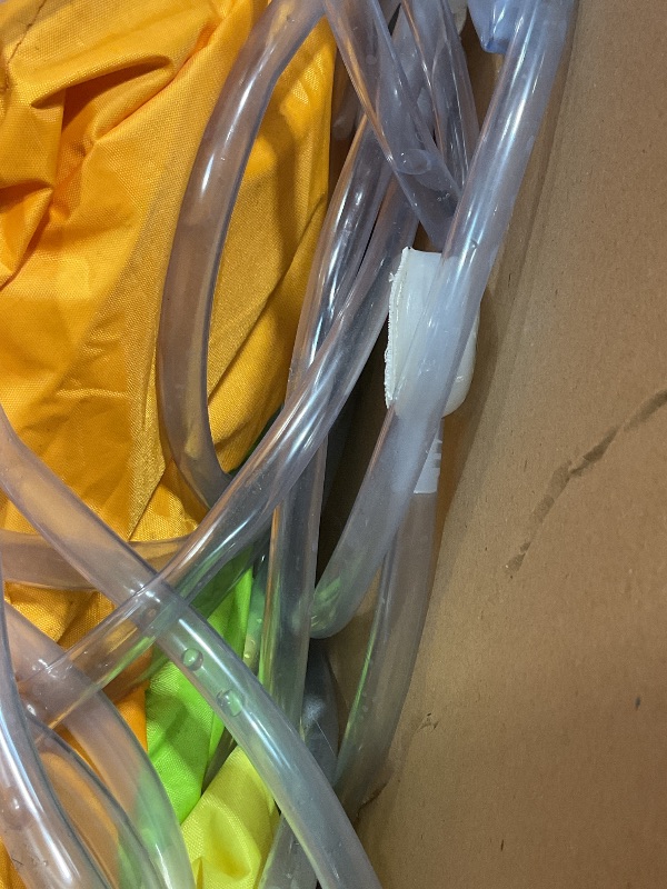 Photo 1 of **DIRT**FINCOME Inflatable Bounce House for Kids, Water Bounce House with Double Slides Outdoor Indoor, Jumping Bouncy Castle with Air Blower for Park Backyard Party Birthday (with 750W Blower)