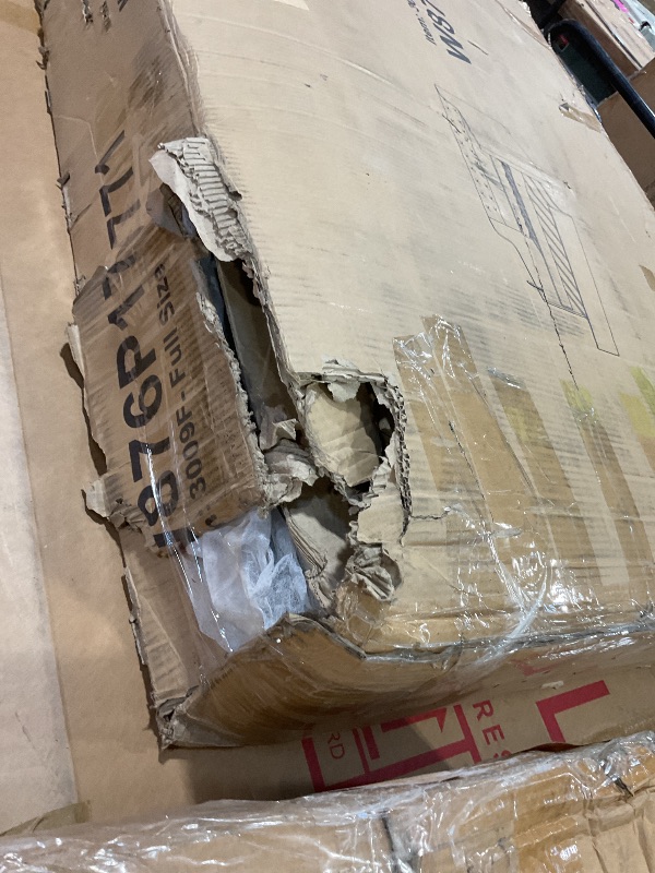 Photo 1 of **SCRAPES ON WOOD FRAME  ENDS**Ball & Cast Full Size Daybed with Trundle,Upholstered Trundle Bed W/Bedframe Tufted Button & Copper Nail on Arms Design,No Box Spring Needed,Sofa Bed Frame for Bedroom,Guest Room,Light Gray