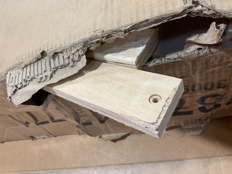 Photo 1 of **SCRAPES ON WOOD FRAME  ENDS**Ball & Cast Full Size Daybed with Trundle,Upholstered Trundle Bed W/Bedframe Tufted Button & Copper Nail on Arms Design,No Box Spring Needed,Sofa Bed Frame for Bedroom,Guest Room,Light Gray