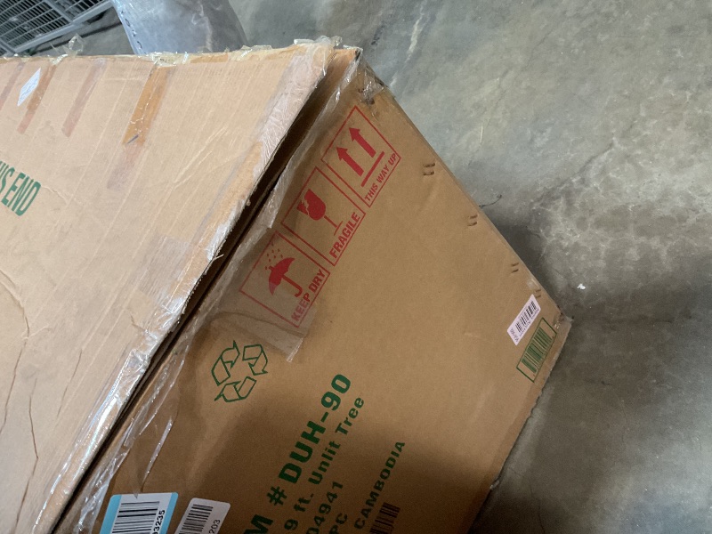 Photo 1 of **SCRAPES**National Tree Company 9 ft Dunhill Fir Full Artificial Christmas Tree, Includes Stand, Green