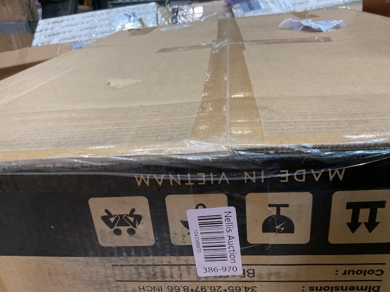 Photo 1 of **2 CHAIRS ONLY**COLAMY Wooden Dining Chairs Set of 6, Modern Upholstered Fabric Dining Room Chair, Farmhouse Kitchen Side Chairs with Foot Pegs, Beige