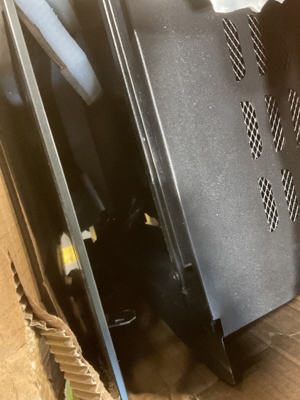 Photo 1 of **SELLING FOR PARTS. MAJOR DAMAGE TO FIRE PIECE. FRONT SCREEN CAME OFF**Oxhark Flame 54 Inches Electric Fireplace Freestanding & Wall Mounted & Recessed Electric Fireplace Heater with Remote Control, 196 Flame Combinations, 6 Levels Brightness& Speed, Tim