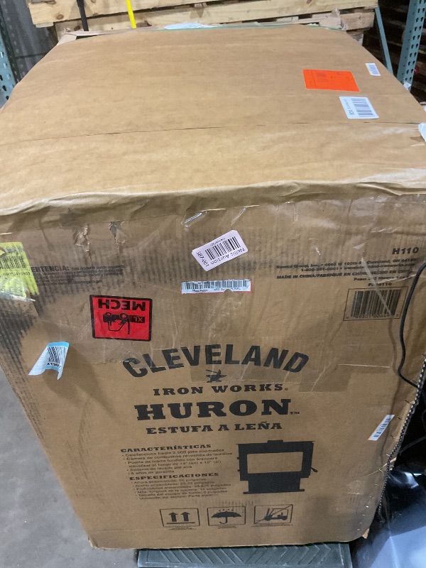 Photo 1 of **SCRAPES ON HANDLE AND SIDE**Huron Medium Wood Stove