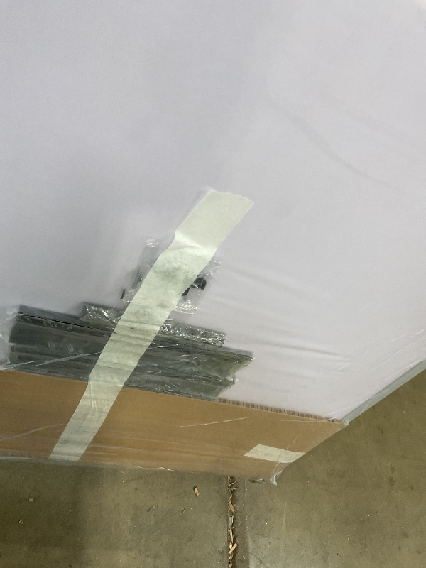 Photo 1 of **SCRAPES ON FRAME**VIZ-PRO Dry Erase Board/Whiteboard, 96 x 48 Inches, Wall Mounted Board for School Office and Home 8' x 4'