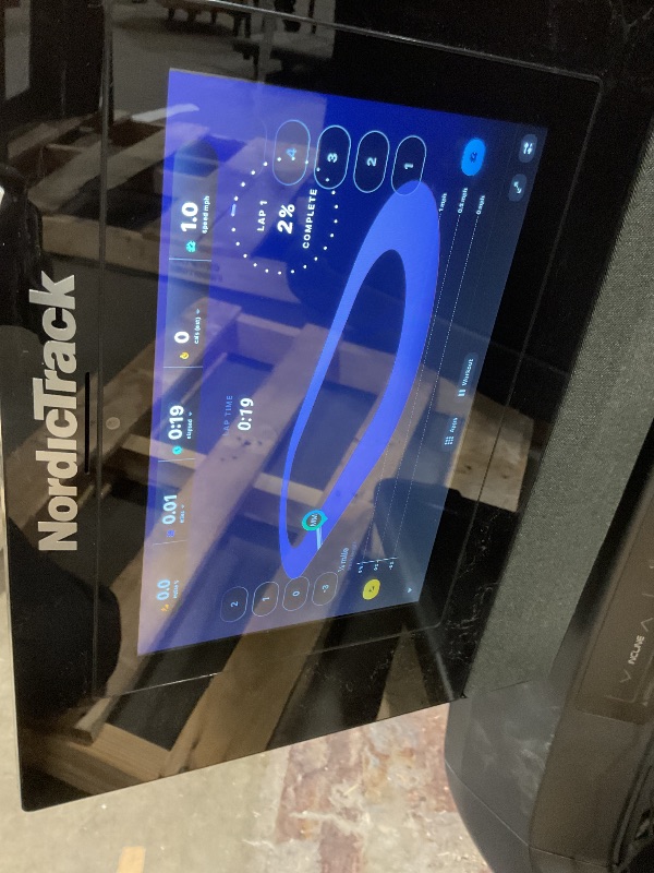 Photo 1 of **MISSING THE AIR PUMP PIECE THAT HELPS CONTROL LOWERING AND HEIGHT.TREADMILL MAIN PIECE LOOSE UP AND DOWN **NordicTrack Commercial 1250 Treadmill with iFIT