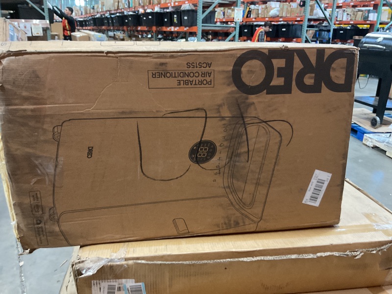 Photo 1 of ***FOR PARTS/MISSING PIECES*** Dreo Portable Air Conditioners, 12000 BTU ASHRAE (8000 BTU DOE) Smart AC Unit for Room with Drainage-free Cooling, APP/Voice/Remote, Fan & Dehumidifier, Quiet Standing AC for Bedroom, AC515S New