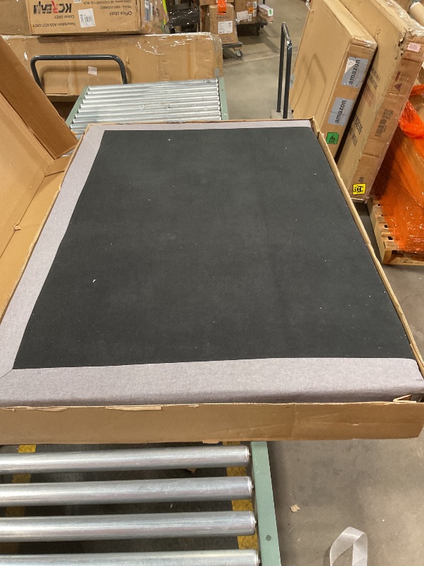 Photo 1 of ***MISSING ASSEMBLY PIECES*** Yiree Queen Adjustable Bed Base Frame, Massage & Wireless Remote, Dual USB Ports,Ergonomic Upholstered Bed Frame, Lift Motor, Under Bed Lighting, Independent Head and Foot Tilt