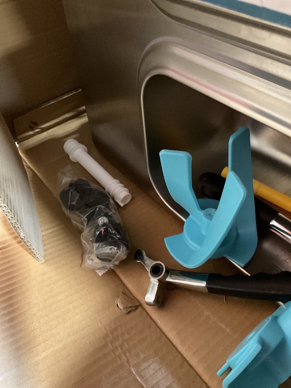 Photo 1 of **DIRT. SSCRAPES**GSEICE BJK428S 3600W Commercial Ice Cream Maker, 11-12.2 Gal/H, 2+1 Flavors Soft Serve Machine, 2.1 Gal Hoppers, 0.53 Gal Cylinders, Puffing & Pre-Cooling