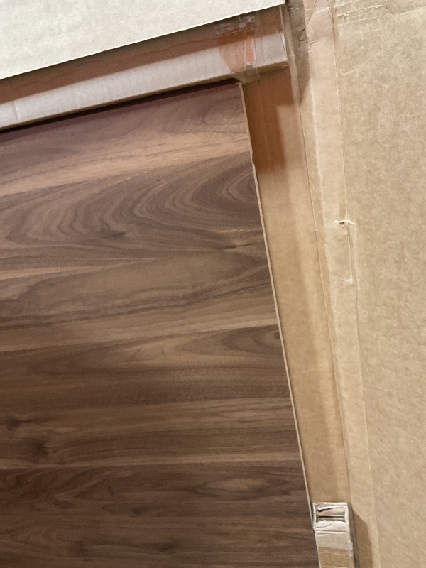 Photo 1 of **MINOR DAMAGE TO CORNER**OfficeSimpli Large Washer Dryer Countertop 30 x 58 - Made in USA - Laundry Countertop Over Washer and Dryer, Laundry Room Countertop Organization Solution with Non-Slip Pads, California Walnut