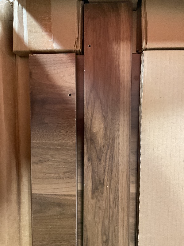 Photo 1 of **MINOR DAMAGE TO CORNER**OfficeSimpli Large Washer Dryer Countertop 30 x 58 - Made in USA - Laundry Countertop Over Washer and Dryer, Laundry Room Countertop Organization Solution with Non-Slip Pads, California Walnut