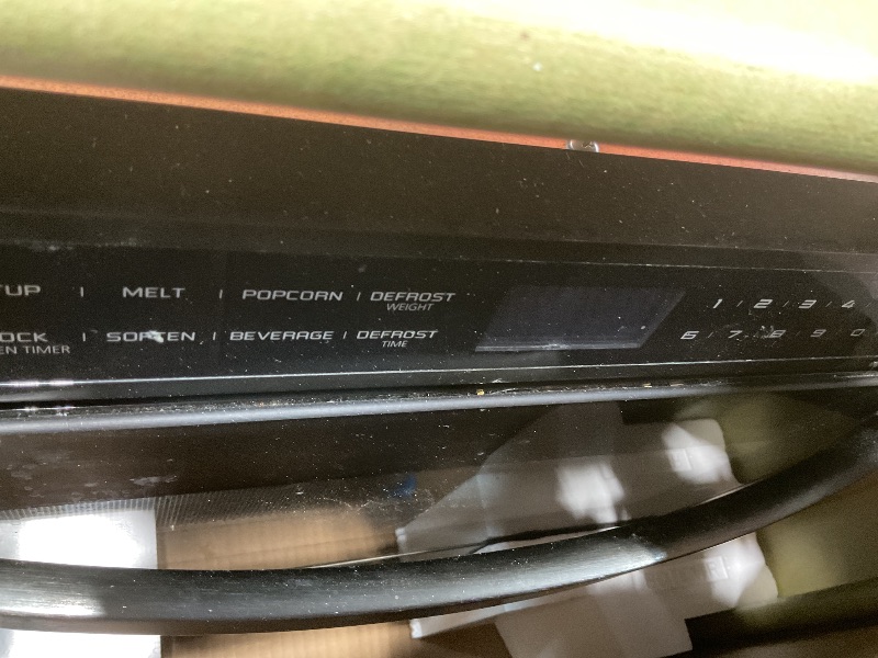 Photo 1 of **DIRT**Sharp SMD2470AH 24" Microwave Drawer with 1.2 cu. ft. Capacity in Black Stainless Steel