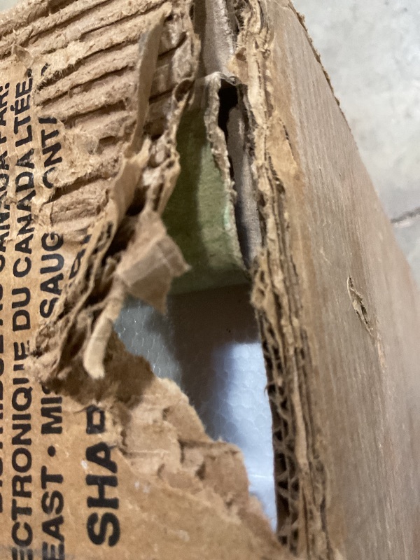 Photo 1 of **DIRT**Sharp SMD2470AH 24" Microwave Drawer with 1.2 cu. ft. Capacity in Black Stainless Steel