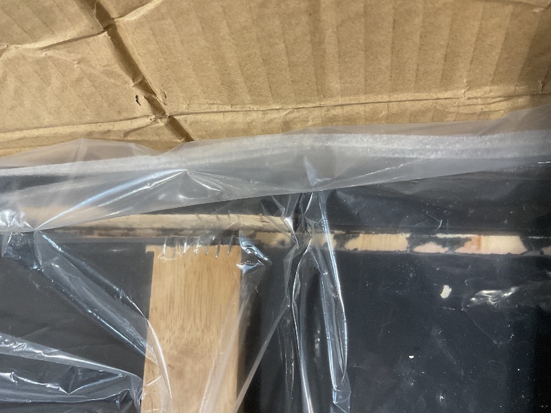 Photo 1 of **LOOSE FRAME**The Sole Secret, 50" Wide, Shoe Storage Bench Organizer, Holds 18+ Pairs of Shoes & Sneakers, Mudroom, Bedroom Furniture, Entryway Organization, Mid Century Design, Cream Texture Linen, 50