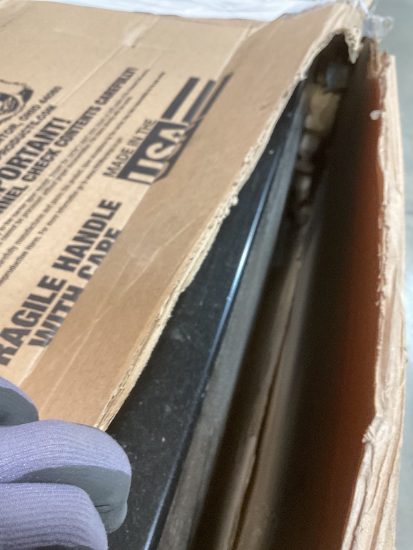 Photo 1 of **DIRT. SCRAPES**Buyers Products 1702510 Black Steel Truck Tool Box With Aluminum Diamond Tread Door, 18 x 18 x 48 Inch, Made In The USA, Truck Box for Organization & Storage, Job Tool Chest, Contractor Toolbox