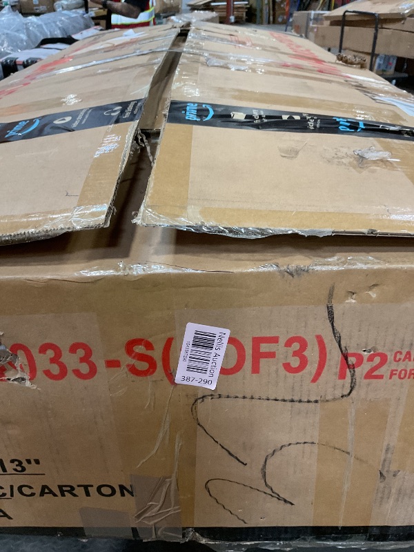 Photo 1 of **SELLING FOR PARTS AS PARTIAL SET. BOX ONE OF THREE**Lyngins Sectional Couches for Living Room L Shaped Couch 3-Piece Sectional Sofa Set 98" Storage Ottoman and 2 Toss Pillows for Living Room and Small Apartment, Beige