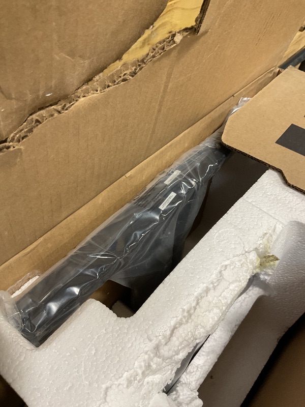 Photo 1 of **SELLING FOR PARTS AS PARTIAL SET. MAJOR DAMAGE TO SCREEN**Samsung 85-Inch Class Crystal UHD 4K Bed-H Series HDR Business Pro TV w/ 3-Sided Bezel-Less Slim Design, Use for Digital Signage Displays, Commercial TV, Alexa Built-in (LH85BEDHLG, 2024 Model)